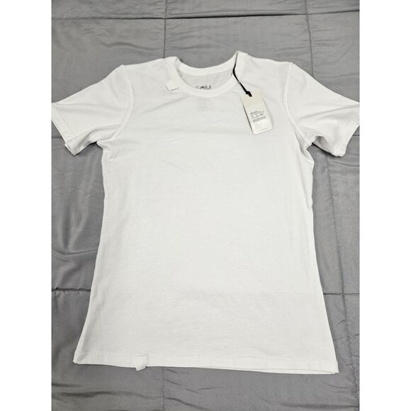 SAM Super soft seamless T-SHIRT | white Personalize fidget Sensory Friendly Xs - Picture 1 of 7